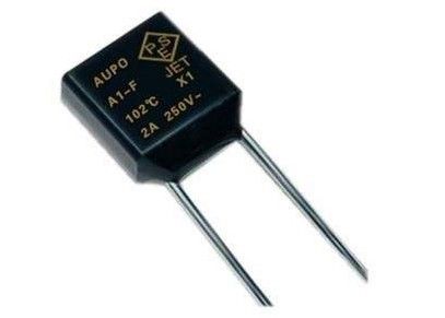 O fusível térmico atual grande Não-Resettable da interrupção de CeramicType da caixa quadrada liga TCO A5-25A-F Tf 135C 25A 250VAC