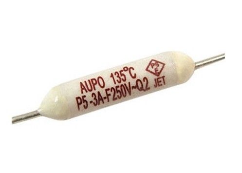 O Thermal de alta temperatura de AUPO liga o fusível cerâmico da interrupção 135C de TCO P5-3A-F 3A 250V para o aquecedor de água inteligente do gás