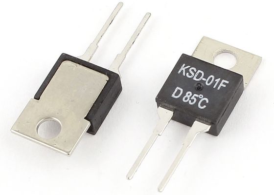 TO-220 termostato bimetálico fechado normal do interruptor de controle da temperatura da restauração do pacote KSD-01F 85C NC interrupção térmica Fus do auto