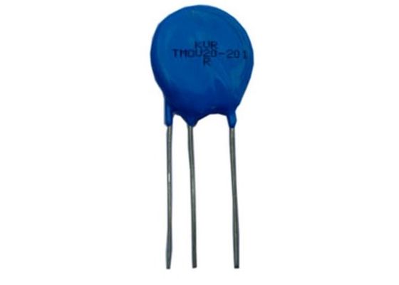 Baixo varistor de óxido metálico TMOV do disco 3Pin da corrente 14mm do escapamento 300Vac protegido termicamente com interrupção térmica TCO