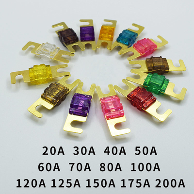 ANS AUTO Fusíveis 32V 20A 30A 40A 50A 60A 70A 80A 100A 120A 125A 150A 175A 200A