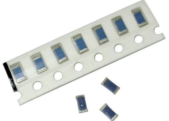 1206 métrica rápida do fusível 12B1100B 1A 125V 3216 da microplaqueta do sopro da montagem da superfície do filme fino com uma avaliação de interrupção de 50 ampères