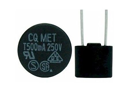 Mergulhe em volta UL ENCONTRADO 250V feito sob medida Subminiature do fusível T3.15A 3.15A 277V 8.35x7.7mm da retardação radial do prazo de execução do micro