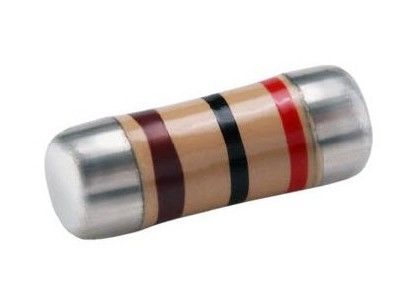 Resistores de filme sem fôlego sem chumbo 0.125W do metal do carbono do fio fundível MELF do Anti-impulso 0204 0207 0309 SMD 0.25W 0.5W 1W 2W