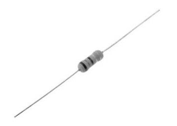 0.25W 0.5W 0.6W 1W 2W 3W jejuam o resistor de filme à prova de chama 0.1OHM-1KOHM do metal fusível