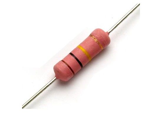 0.25W 0.5W 0.6W 1W 2W 3W jejuam o resistor de filme à prova de chama 0.1OHM-1KOHM do metal fusível