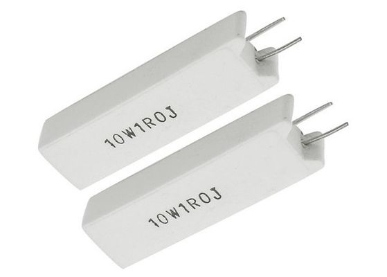 O cimento cerâmico da alumina alta do radar de potência média SQS de SQP SQM SQZ SQH fixou o resistor Wirewound 20W 500RJ 63x13x13mm