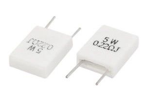 O cimento cerâmico da alumina alta do radar de potência média SQS de SQP SQM SQZ SQH fixou o resistor Wirewound 20W 500RJ 63x13x13mm