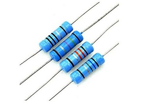Ultra o filme do metal da precisão fixou o azul pequeno normal do ohm ±1% do tamanho 3WS 220 do tamanho 2W do resistor 1550