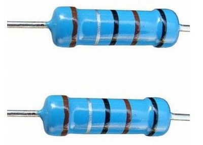 Ultra o filme do metal da precisão fixou o azul pequeno normal do ohm ±1% do tamanho 3WS 220 do tamanho 2W do resistor 1550