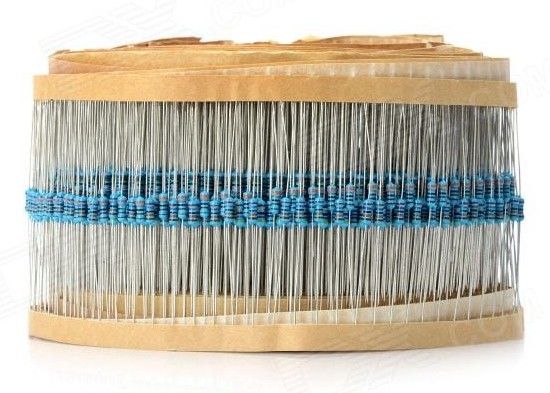 Ultra o filme do metal da precisão fixou o azul pequeno normal do ohm ±1% do tamanho 3WS 220 do tamanho 2W do resistor 1550
