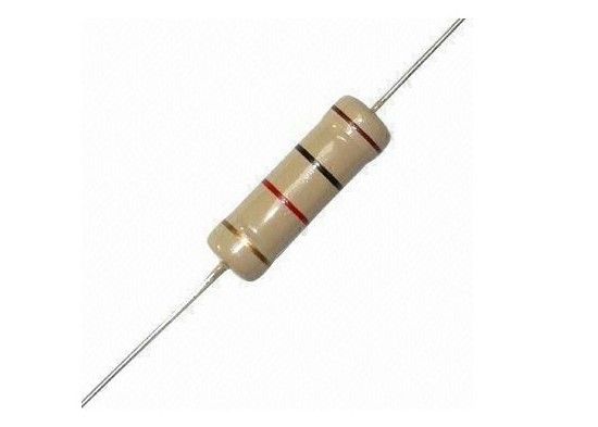 O filme diminuto do carbono de CFR fixou os cáquis 350V Leaded axiais do resistor 0.5W 1WS 330R 5% 9032 3.2x9mm
