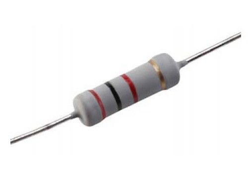 Cinza Nonflammable miniaturizado do ohm 2485 do resistor de filme 470R do óxido do metal de MOF 5W 700V 470