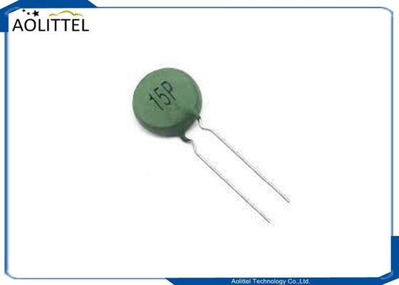 passo 5mm 100R do PTC 15P 15mm do termistor de 15mm 120 verde do resistor térmico 200mA do grau para o circuito da C.A. das telecomunicações