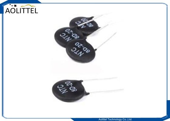 Limitador atual do Inrush dos termistores 8D-20 8D20 8ohms 6Amp 20mm do poder NTC da proteção de circuito MF72