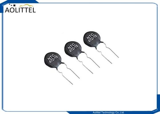 Inrush 3A atual térmico do resistor 47Ohm 15mm do resistor NTC 47D-15 47D15 do termistor do disco NTC limitado