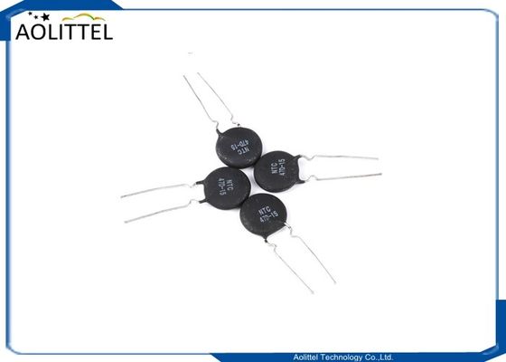 Inrush 3A atual térmico do resistor 47Ohm 15mm do resistor NTC 47D-15 47D15 do termistor do disco NTC limitado