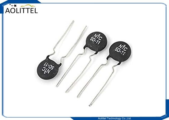 5 ohms 4A através da corrente de impulso do termistor do poder NTC do furo que limita o afastamento da ligação de MF72-5D-11 7.5mm