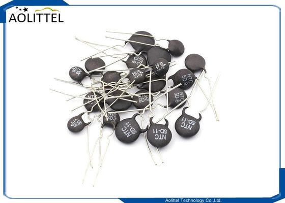 5 ohms 4A através da corrente de impulso do termistor do poder NTC do furo que limita o afastamento da ligação de MF72-5D-11 7.5mm