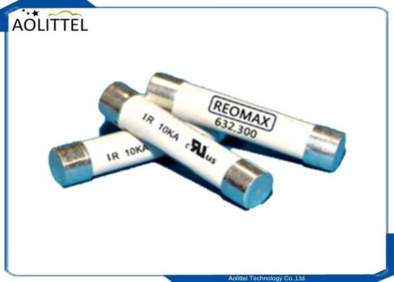 Fusível cerâmico de tipo cassette ativo rápido 6x32mm 3AB 300V 500V 600V 660V 1000V 10A do tubo