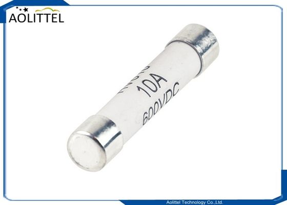 Fusível cerâmico de tipo cassette ativo rápido 6x32mm 3AB 300V 500V 600V 660V 1000V 10A do tubo