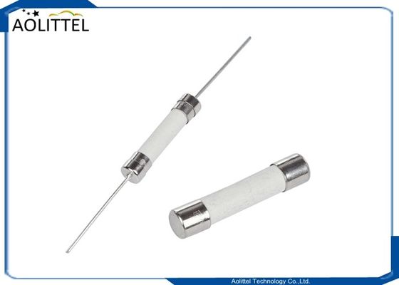 O tubo cerâmico rapidamente de atuação de quebra alto da capacidade 6x32mm funde a C.C. da C.A. de F10A 250V 300V