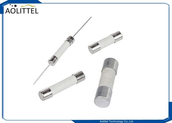 O tubo cerâmico rapidamente de atuação de quebra alto da capacidade 6x32mm funde a C.C. da C.A. de F10A 250V 300V