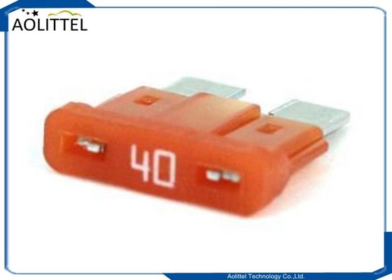 PA66 Auto blade fuse, indústria automotiva ATOF 32V série ATOF Medium blade fuse rated 32V 1-40A Substituições 257 ATO